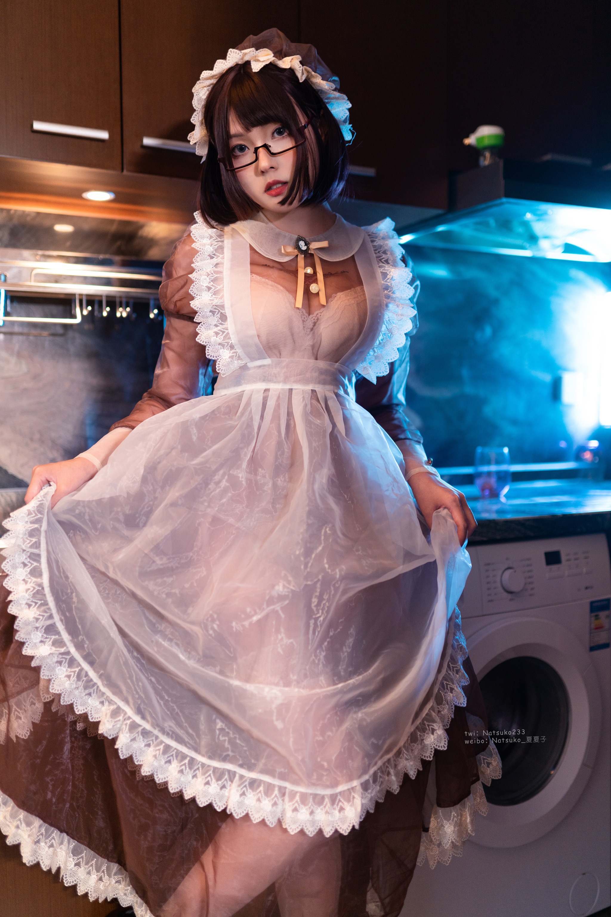 Natsuko夏夏子 – NO.021 透明女仆[76P]-XikXak